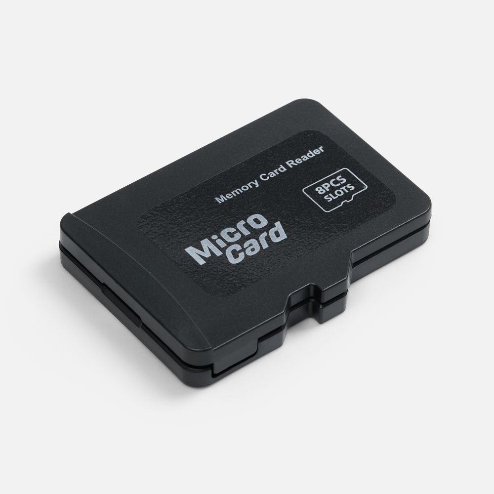 Органайзер для карт памяти и SIM с кардридером Multitask