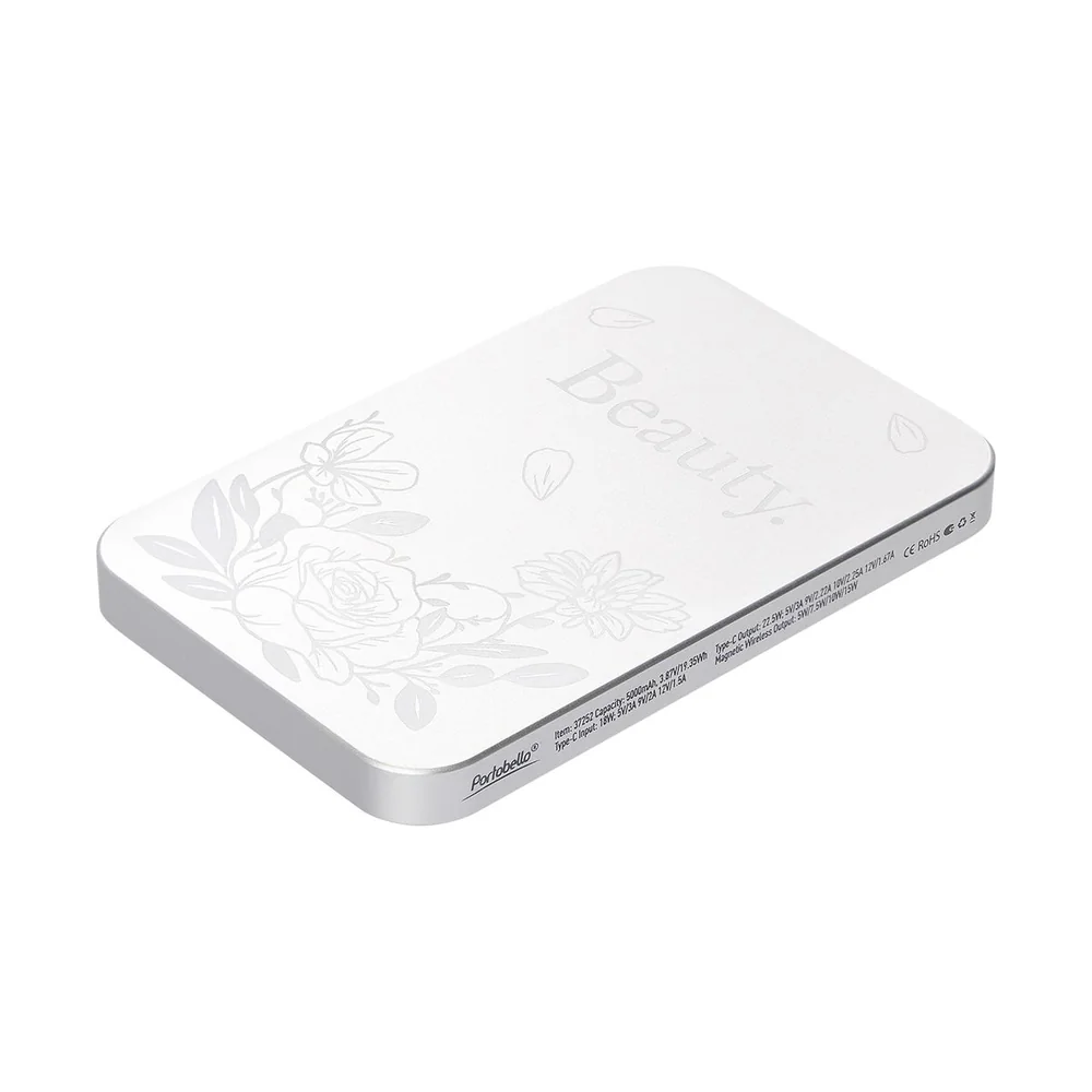 Внешний аккумулятор Артекс PD (Artex PD) 5000mAh с функцией беспроводной зарядки 15W