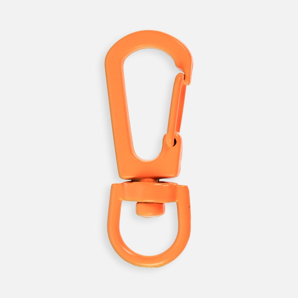 Застежка-карабин Snap Hook, S, желтый неон