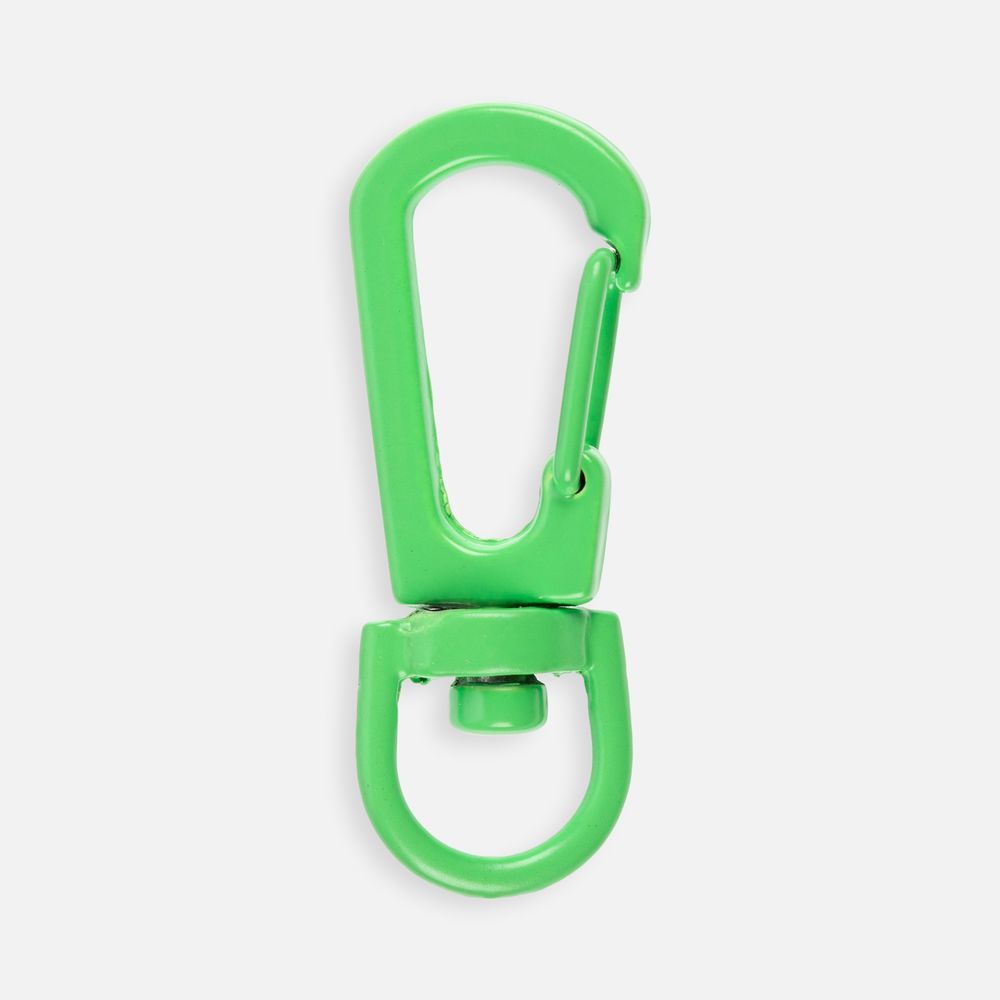 Застежка-карабин Snap Hook, S, желтый неон
