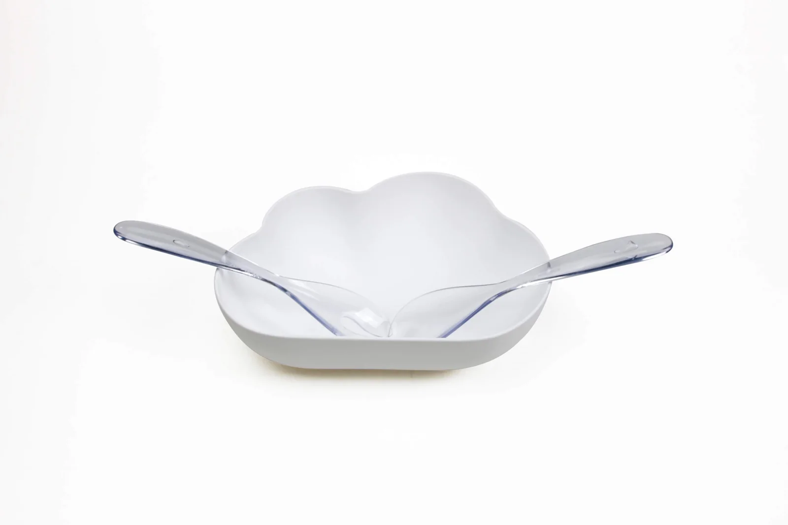 МИСКА ДЛЯ САЛАТА CLOUD, Белый жемчуг