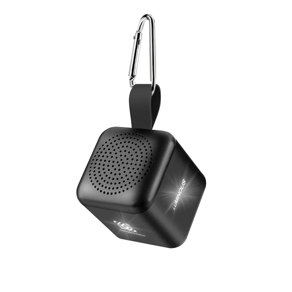 Bluetooth колонка Slaigo mini, стерео TWS, Черный