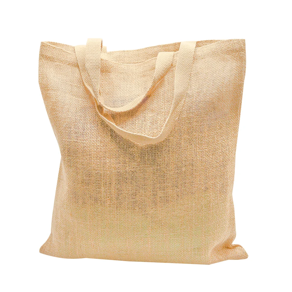 Сумка хозяйственная Bagsy Jute 270 г/м2, бежевая, Бежевый