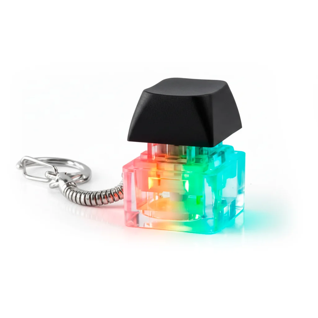 Брелок PUSH ME с LED подсветкой (фонарик), Другой