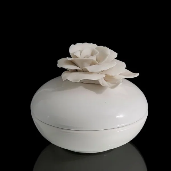 Шкатулка Beige Rose, кремовая, Кремовый