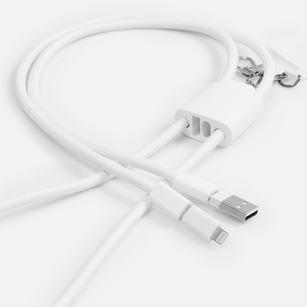 Кабель-ланьярд energyFlex Pro, серо-бежевый