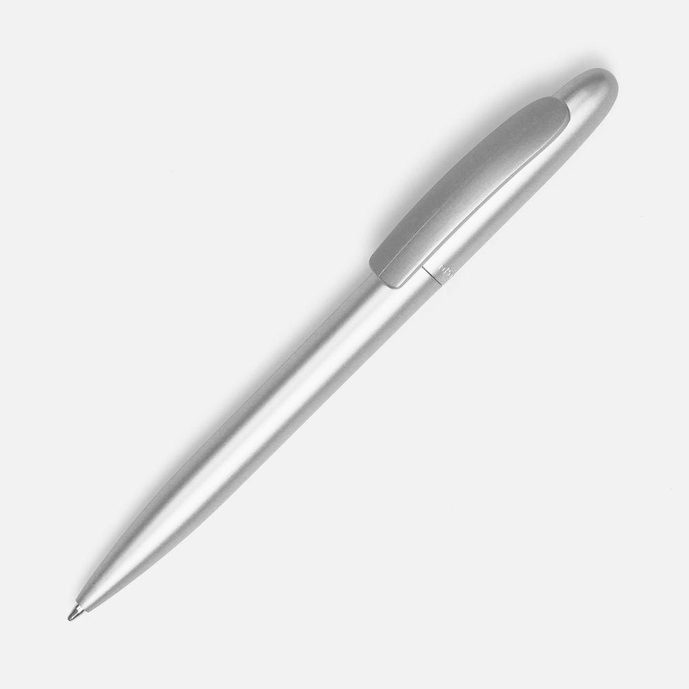 Ручка шариковая Moor Silver, зеленый металлик, серебристый