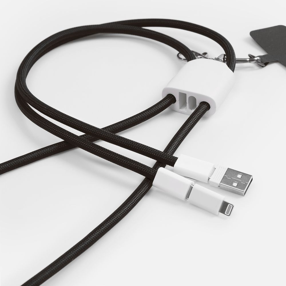Кабель-ланьярд energyFlex Pro, серо-бежевый
