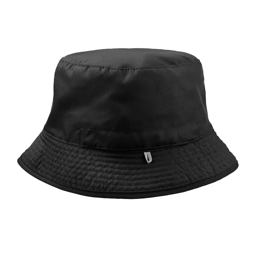 Панама BUCKET POCKET, черный-серый, 100% нейлон, 85 г/м2, черный, серый