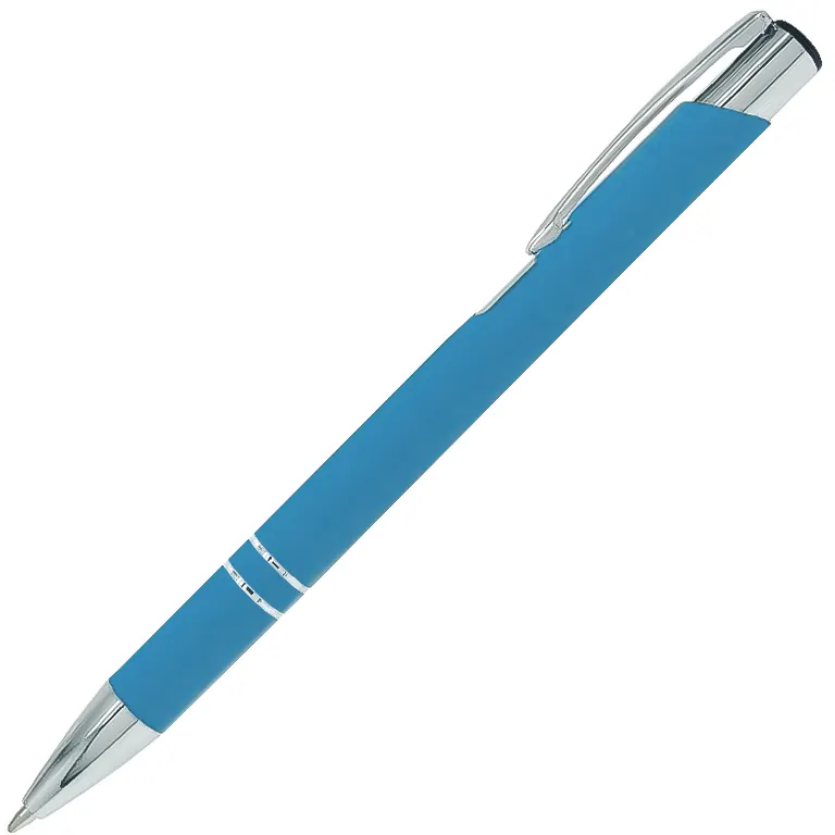 Ручка шариковая, Legend Soft Touch Mirror Silver Requis, серая