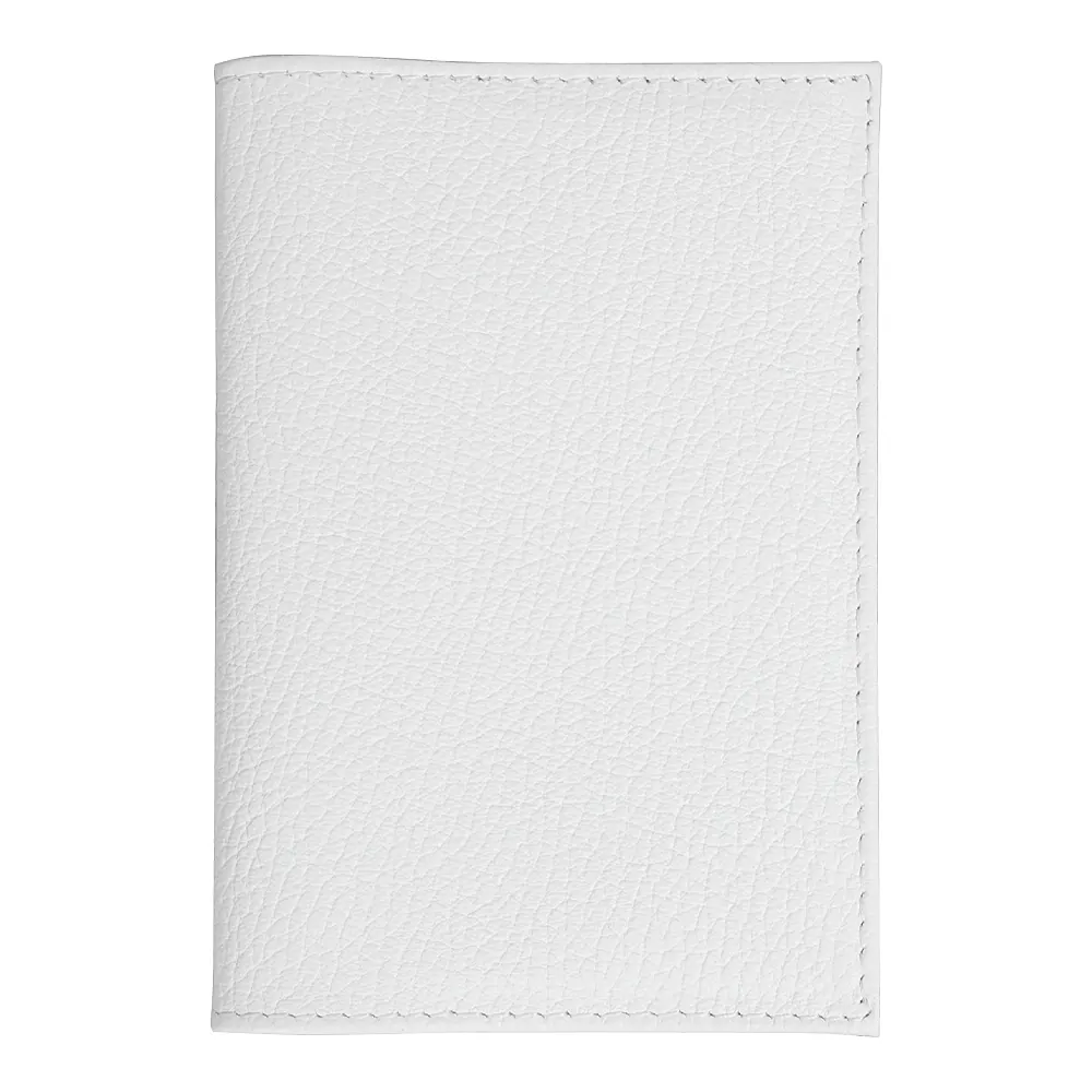 Обложка для паспорта Leather Sky Flotter Trend из натуральной кожи, белая