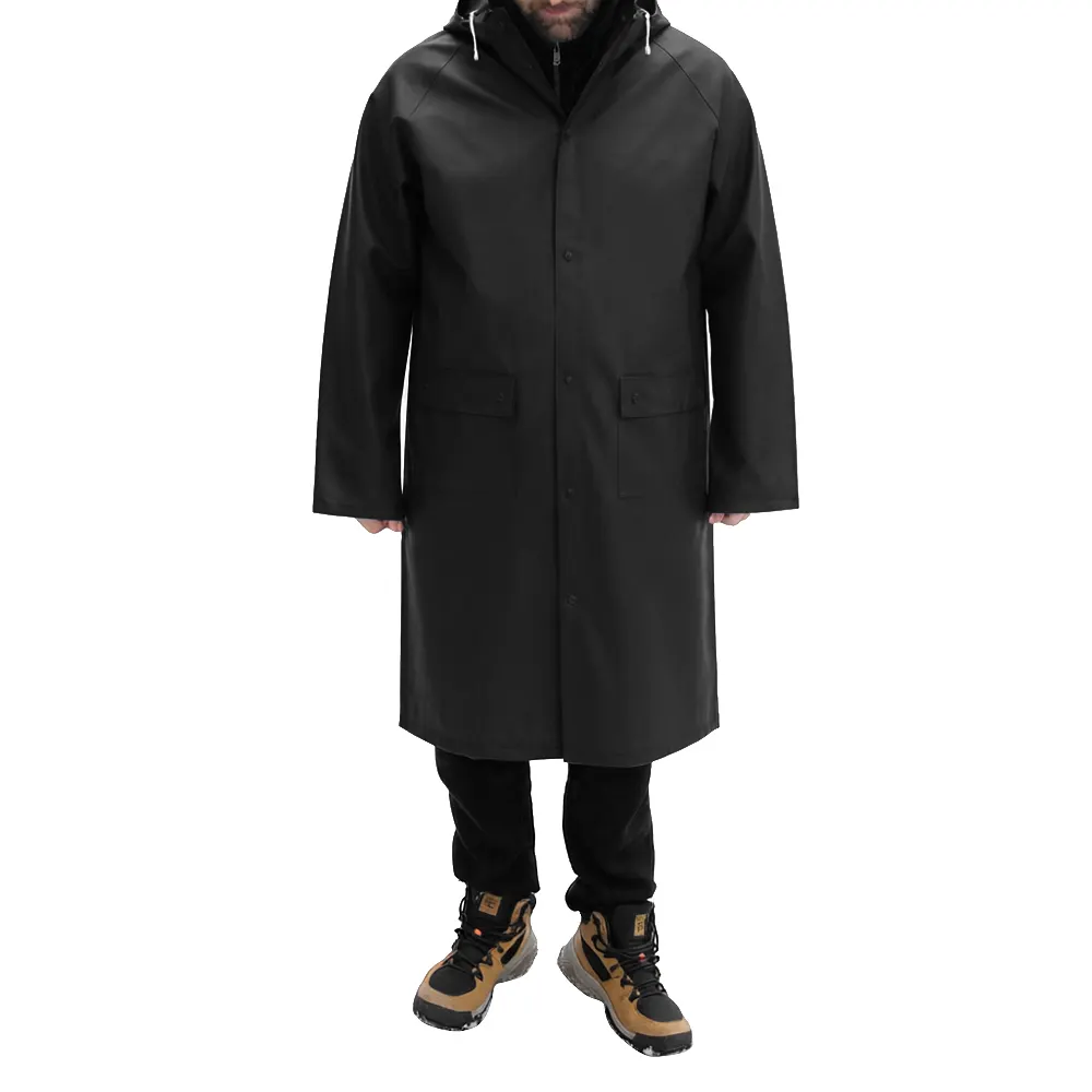 Дождевик Belfast Bi-color, материал PVC, размер M-L, черно-черный