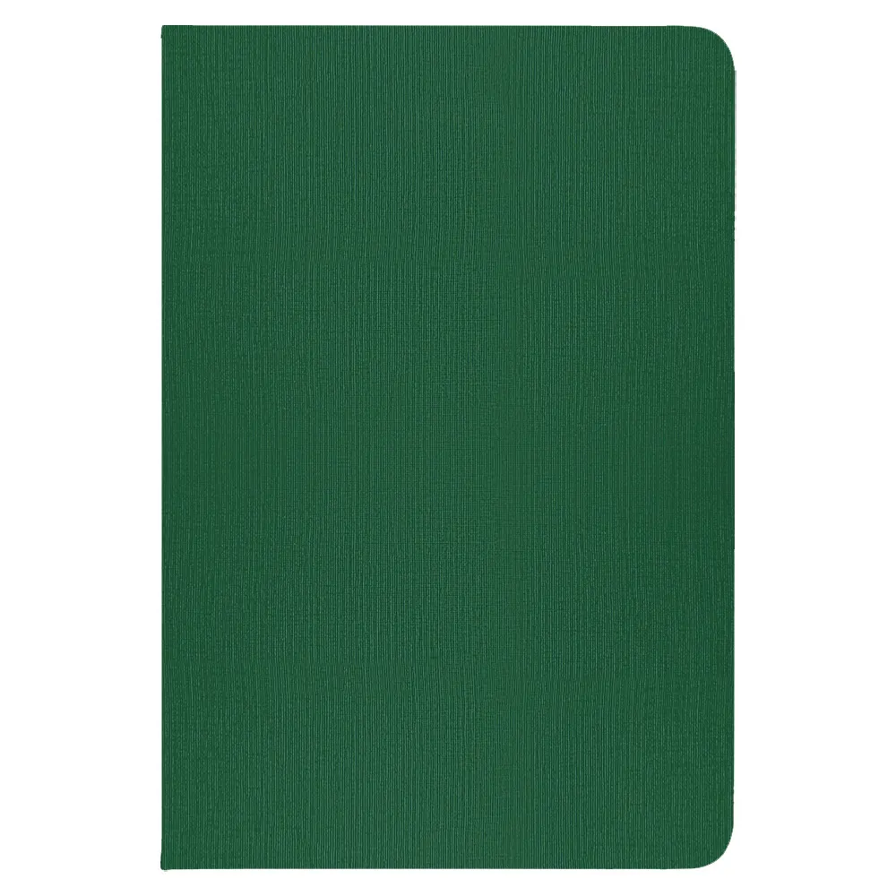 Блокнот Forest Alfa Polo Linen А5, недатированный, в твердой обложке, синий, черный