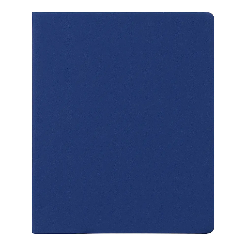 Еженедельник Urban Soft A4, синий, недатированный, в полугибкой обложке, синий