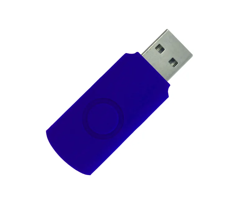 Корпус для флеш накопителя Twister 32GB, пластик Софт Тач, синий, синий