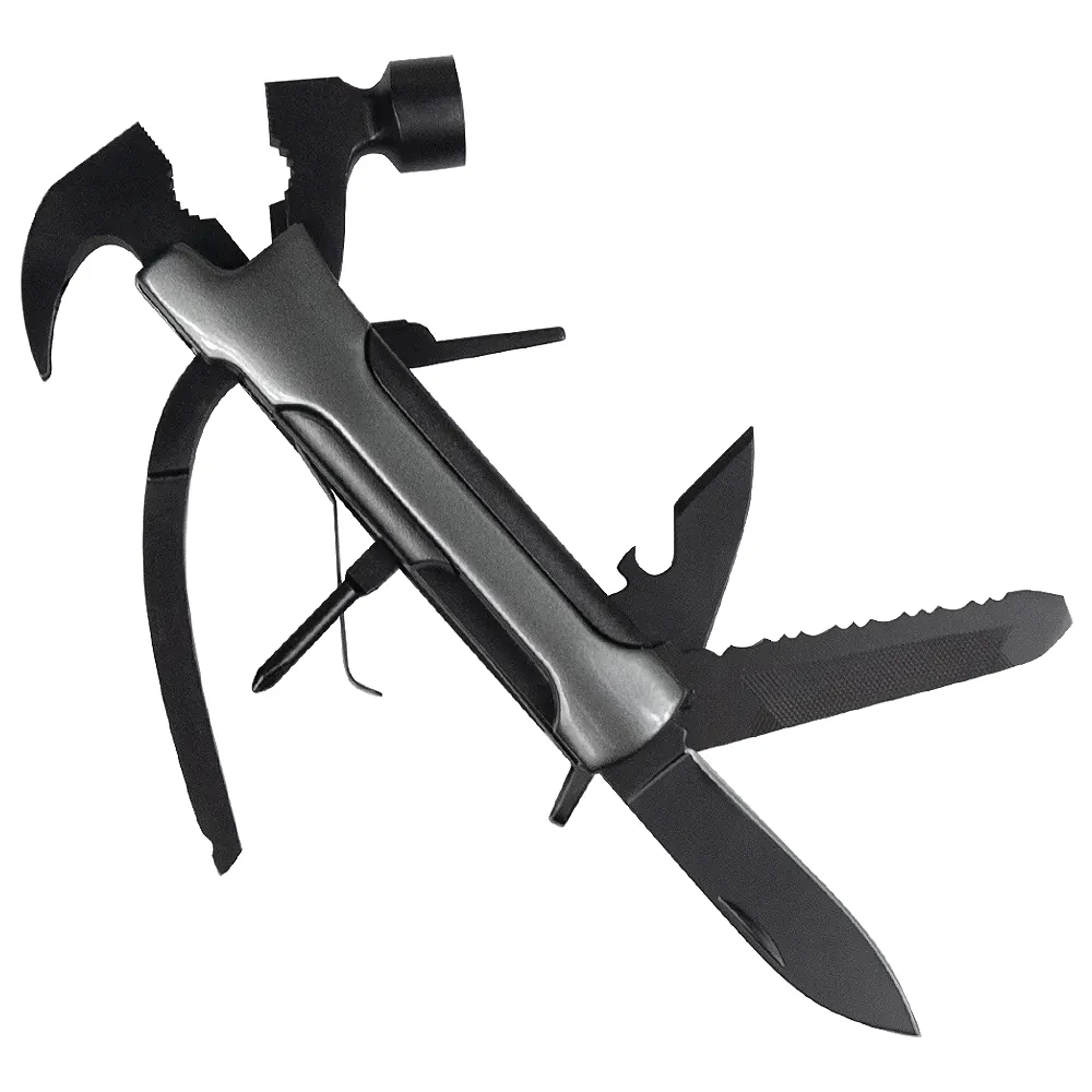 Мультитул Tools Hummer, черный, в подарочной коробке, черный