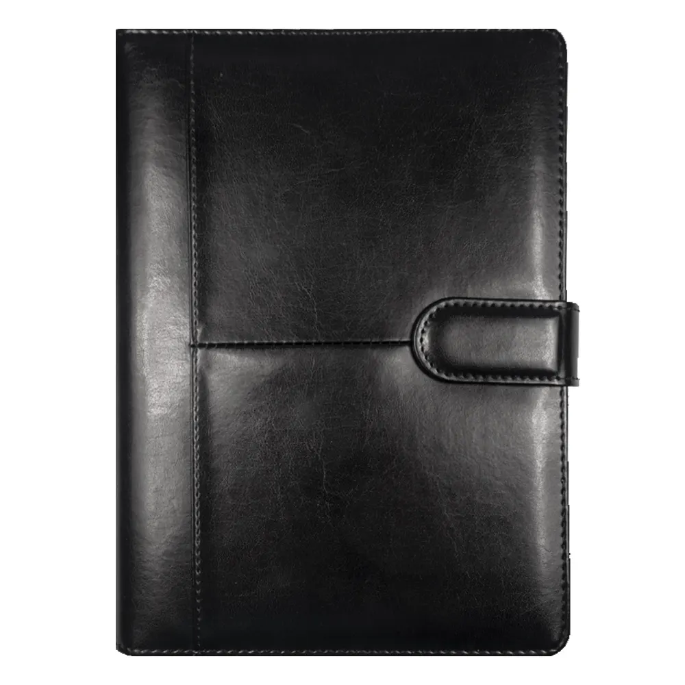 Ежедневник в суперобложке Country Business Pristine A5+, черный, недатированный, с магнитным клапаном, в твердой обложке c поролоном, в подарочной коробке