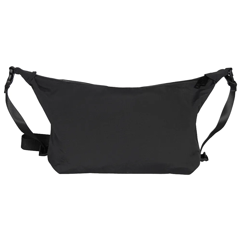 Сумка нейлоновая Messenger Bag Comfort Travel, черная, черный