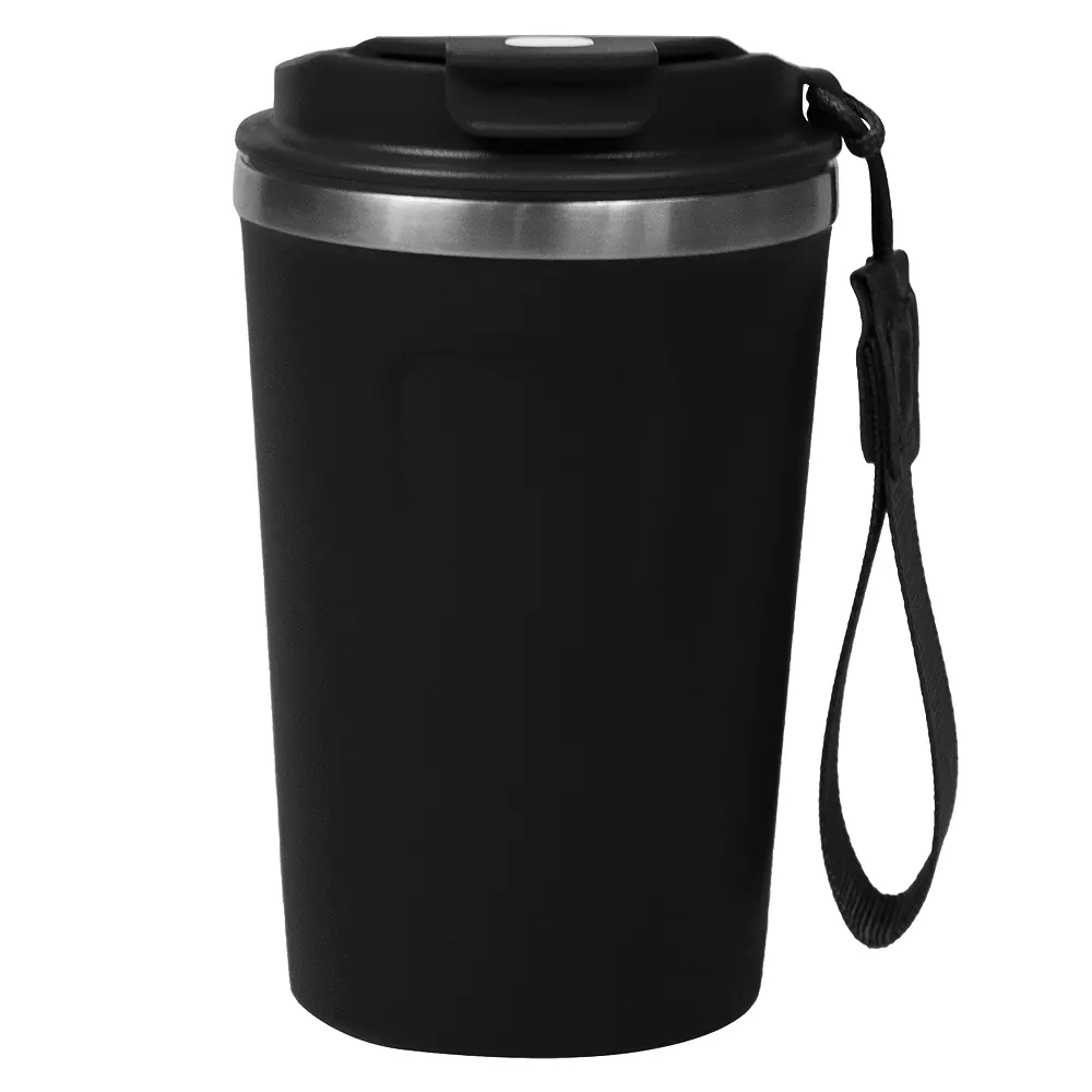 Термокружка Zencup вакуумная, стальная, 380 мл, белая