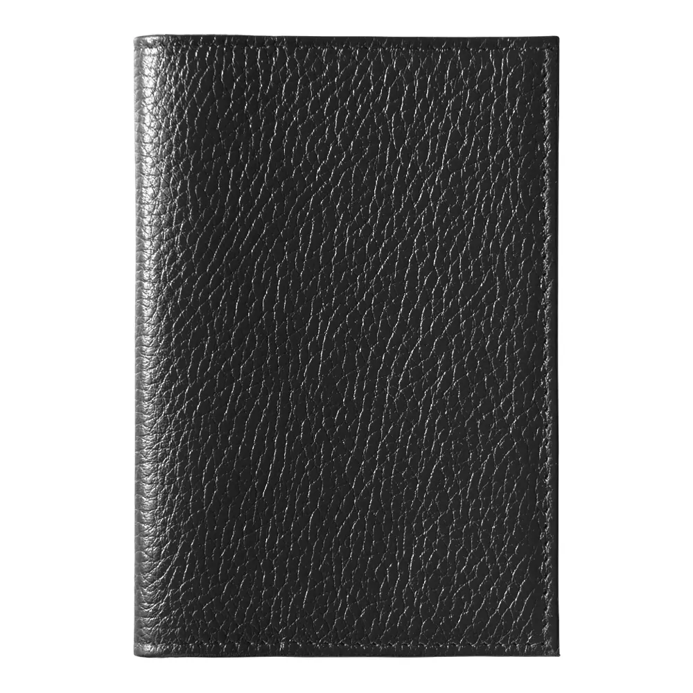 Обложка для паспорта Leather Sky Flotter Trend из натуральной кожи, белая, черный