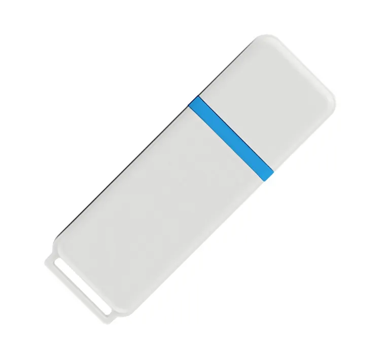 Флеш накопитель USB 2.0 GoodRam UMO2 16GB, пластик, черный, белый / голубой