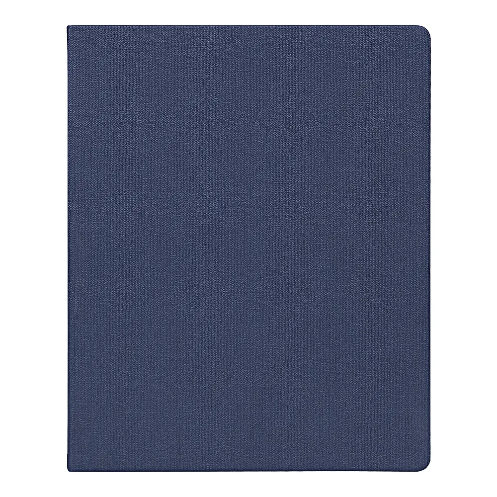 Еженедельник Classic Sand A4, синий, недатированный, в твердой обложке, синий