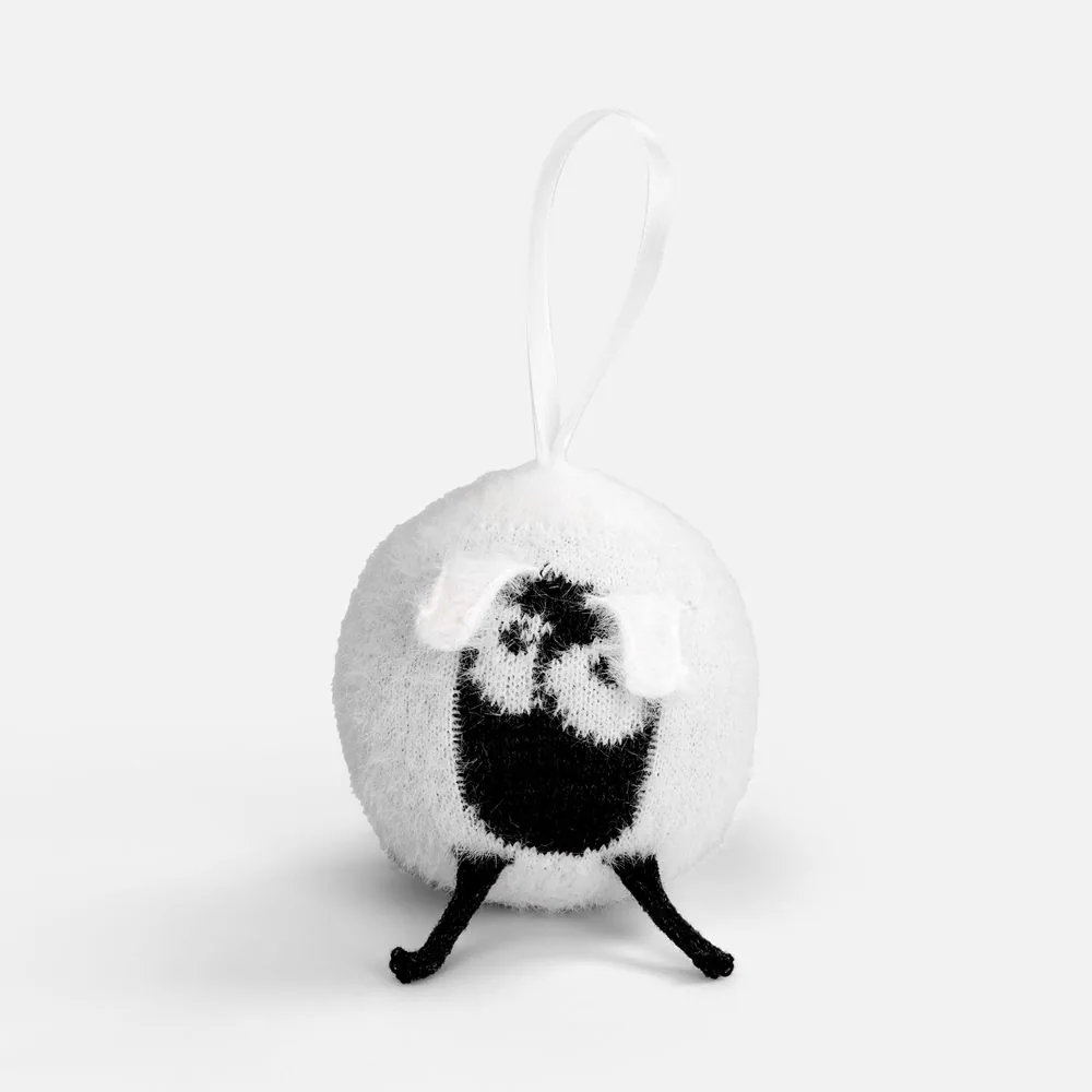 Вязаный шарик Sheeply, черный
