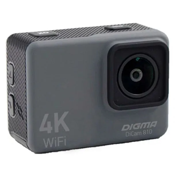 Экшн-камера Digma DiCam 810, черный