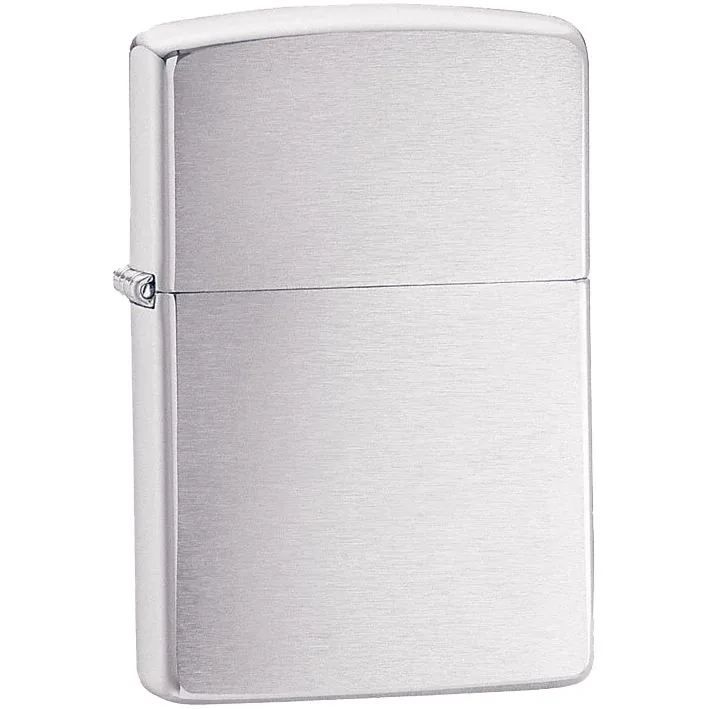 Зажигалка Zippo Armor Brushed, матовая, черный