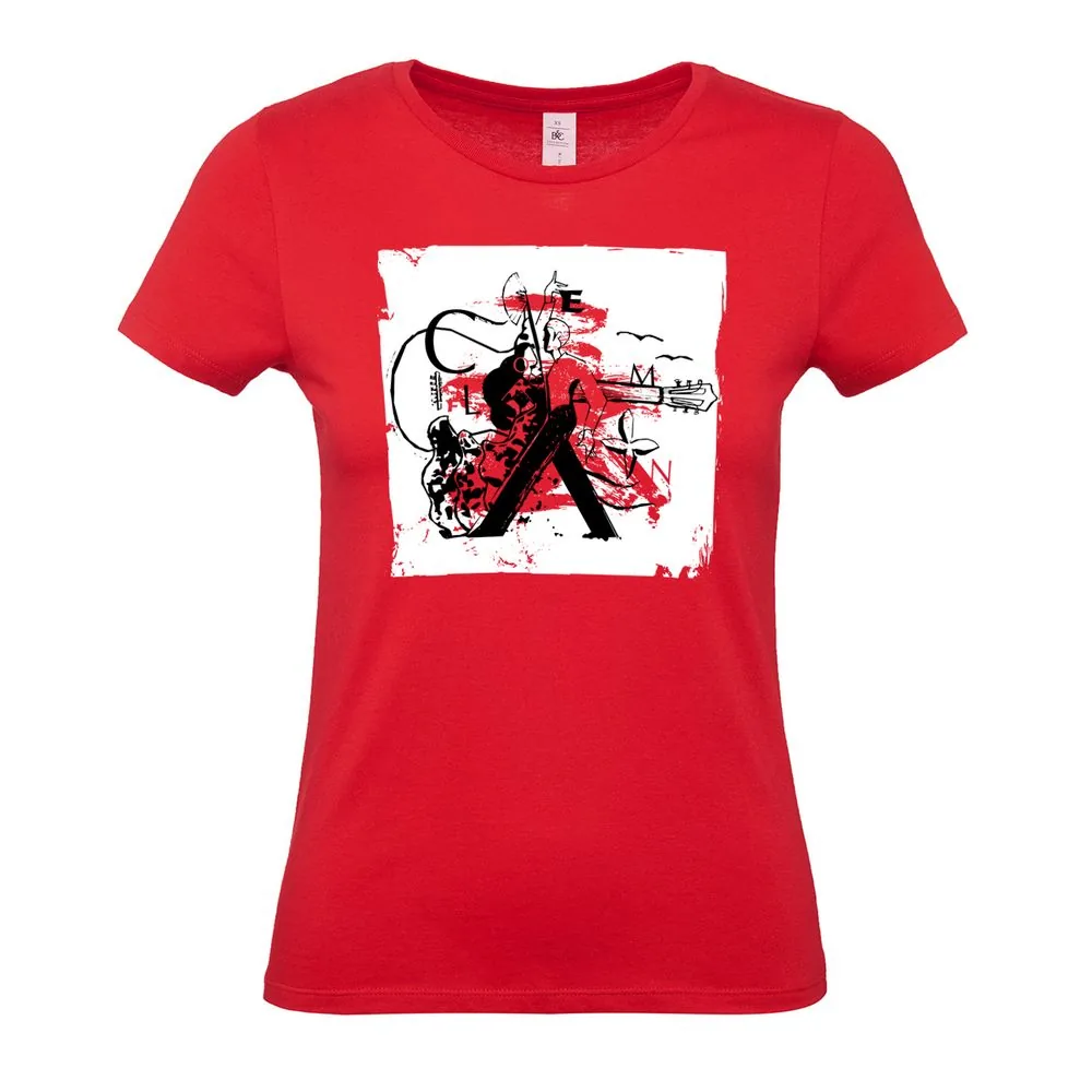 Футболка женская Carmen and Carwoman, черный