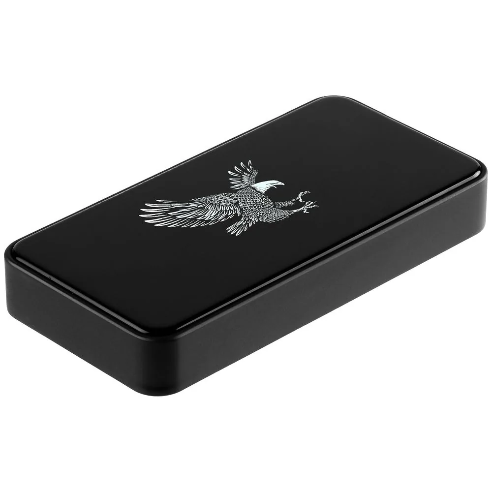 Внешний SSD диск Drop Light, с подсветкой гравировки, черный