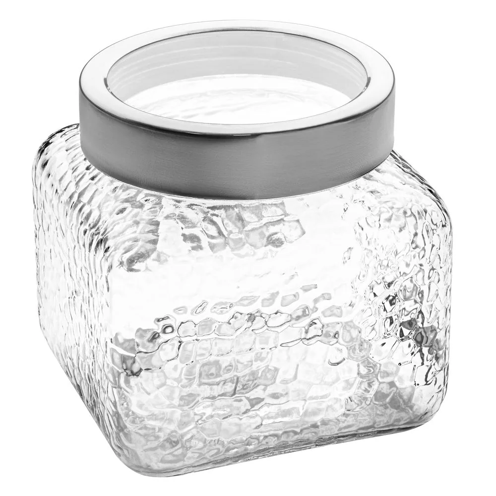 Банка с крышкой Nordic Cube, черный