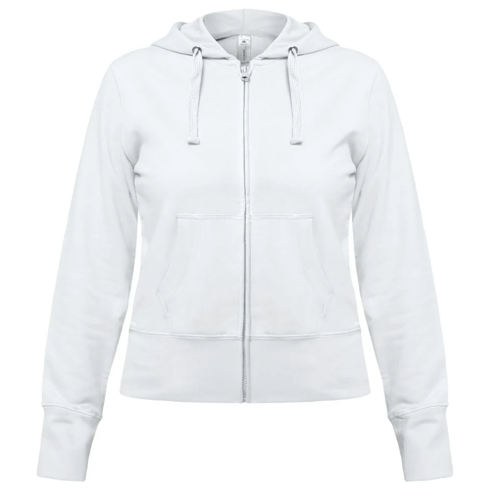 Толстовка женская Hooded Full Zip, черный