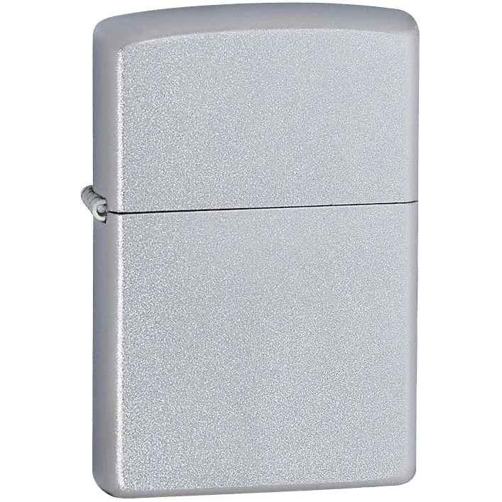 Зажигалка Zippo Classic Satin, черный