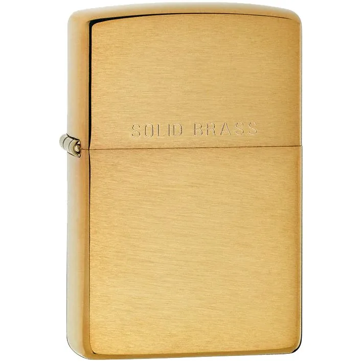 Зажигалка Zippo Classic Brushed, черный