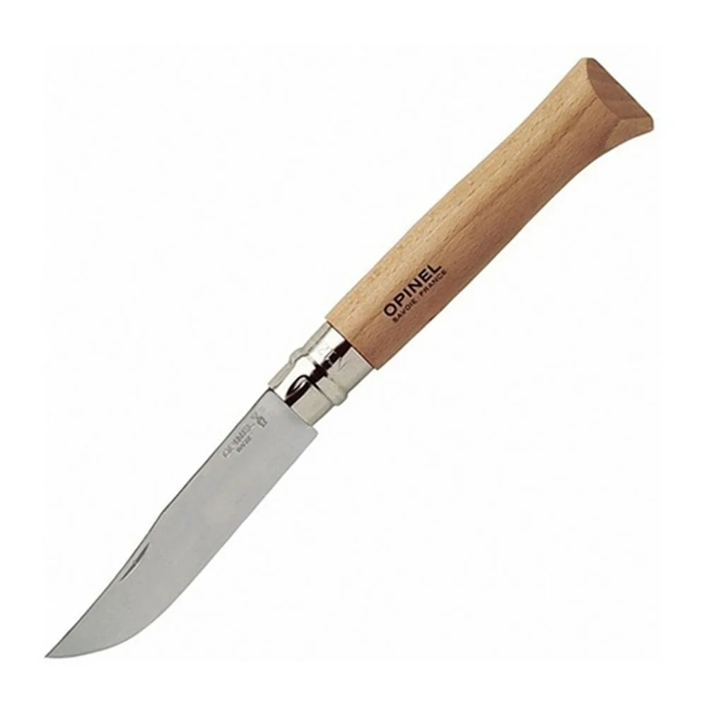 Нож Opinel No 12, бук, черный