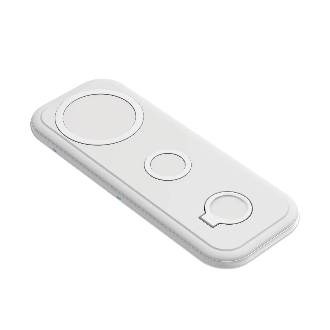 Настольная беспроводная (15W) зарядная станция "Snow Board" для смартфона, часов и наушников