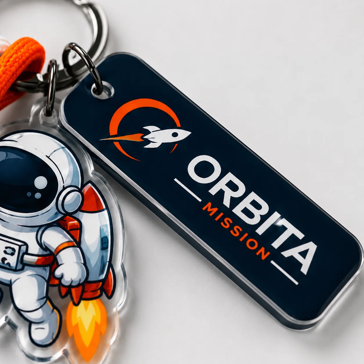 Акриловый космонавт и горизонтальный шильд ORBITA MISSION