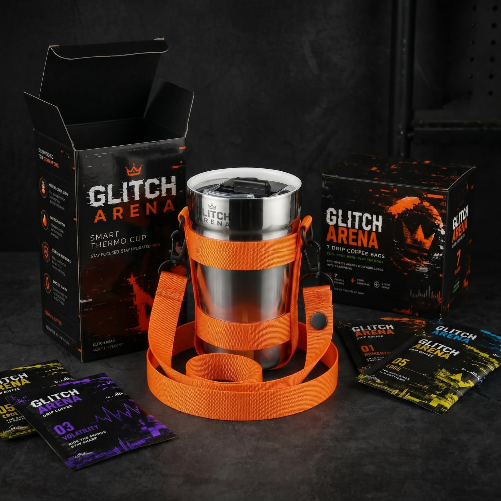 Сумка для термокружки из стропы для GLITCH ARENA: фотография реализованного проекта 5