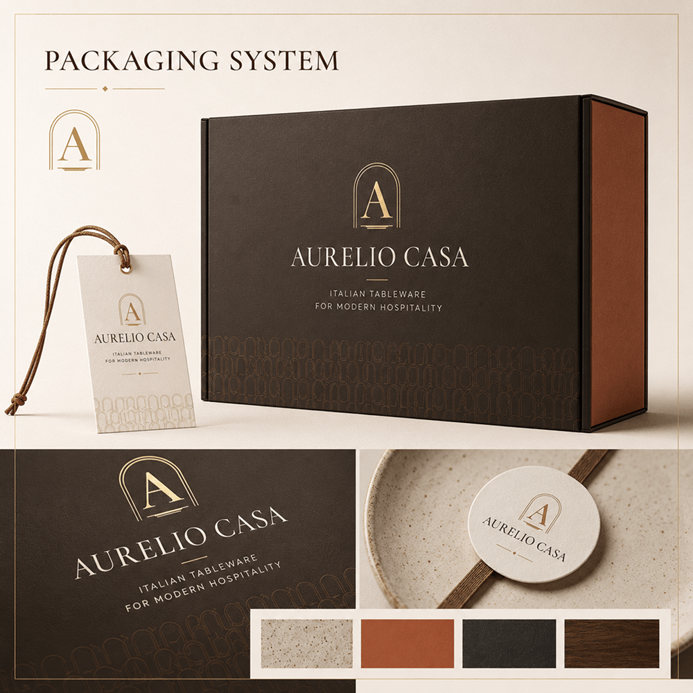 Брендинг и дизайн для AURELIO CASA: фотография реализованного проекта 2