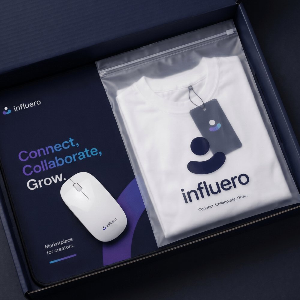 Welcome Pack для Influero: фотография реализованного проекта 5