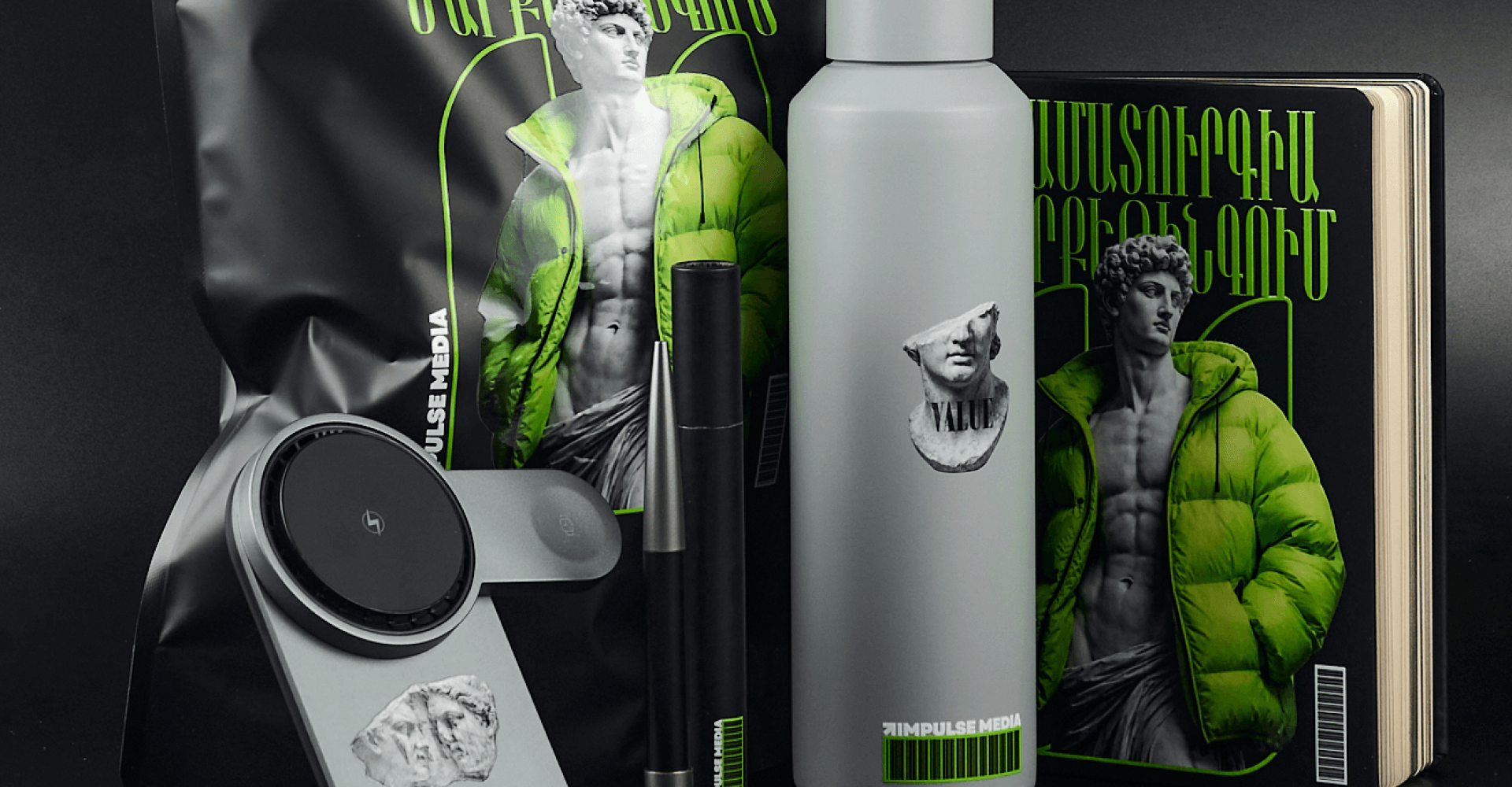 Что в наборе welcome pack Impulse Media: фотография реализованного проекта 8