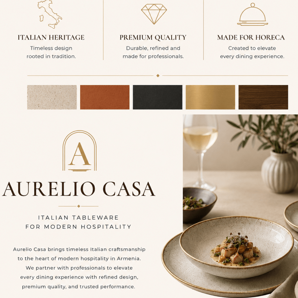 Брендинг и дизайн для AURELIO CASA: фотография реализованного проекта 1