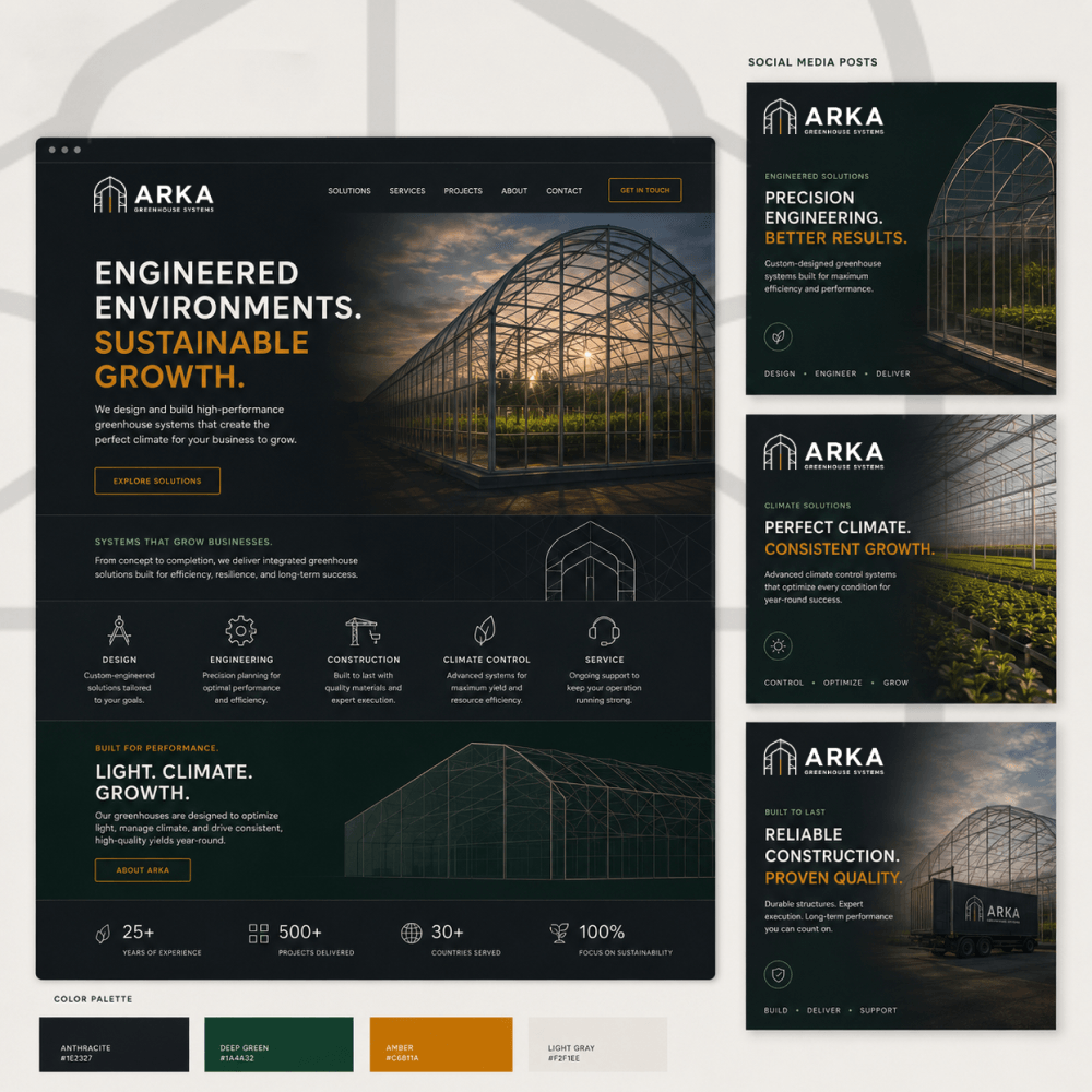 ARKA Greenhouse Systems: фотография реализованного проекта 7