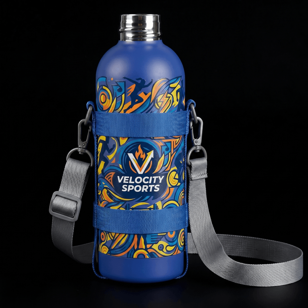 Бутылка, термопосуда и сумка: Velocity Sports: фотография реализованного проекта 1