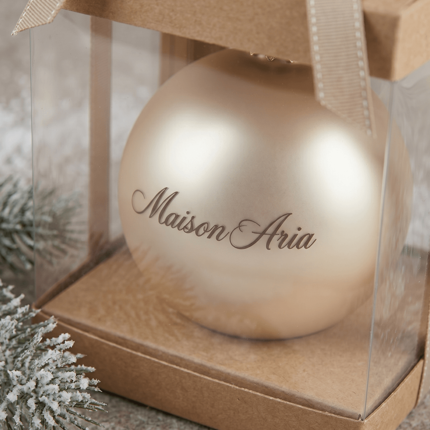 Упаковка и ёлочная игрушка: Maison Aria: фотография реализованного проекта 8