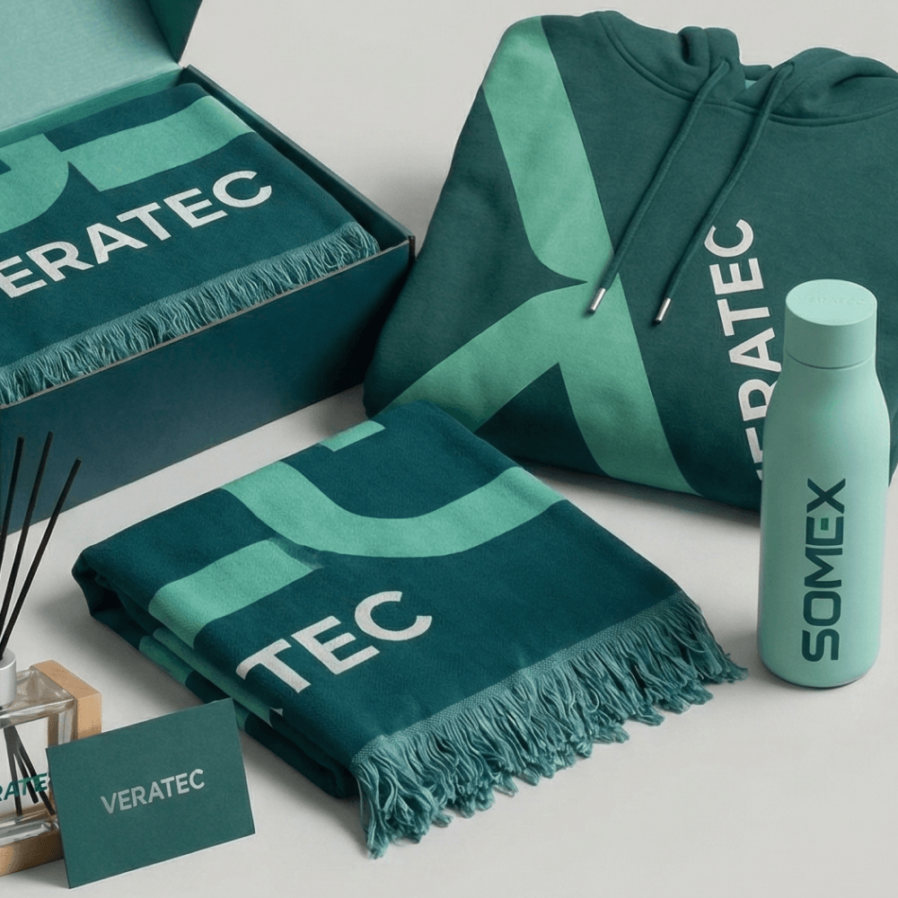 Худи, бутылка, термопосуда и упаковка: Gifts Box: фотография реализованного проекта 2