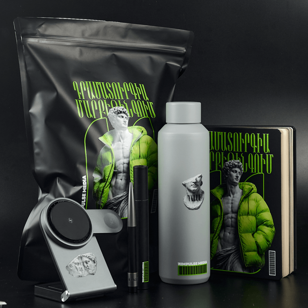 Что в наборе welcome pack Impulse Media: фотография реализованного проекта 2
