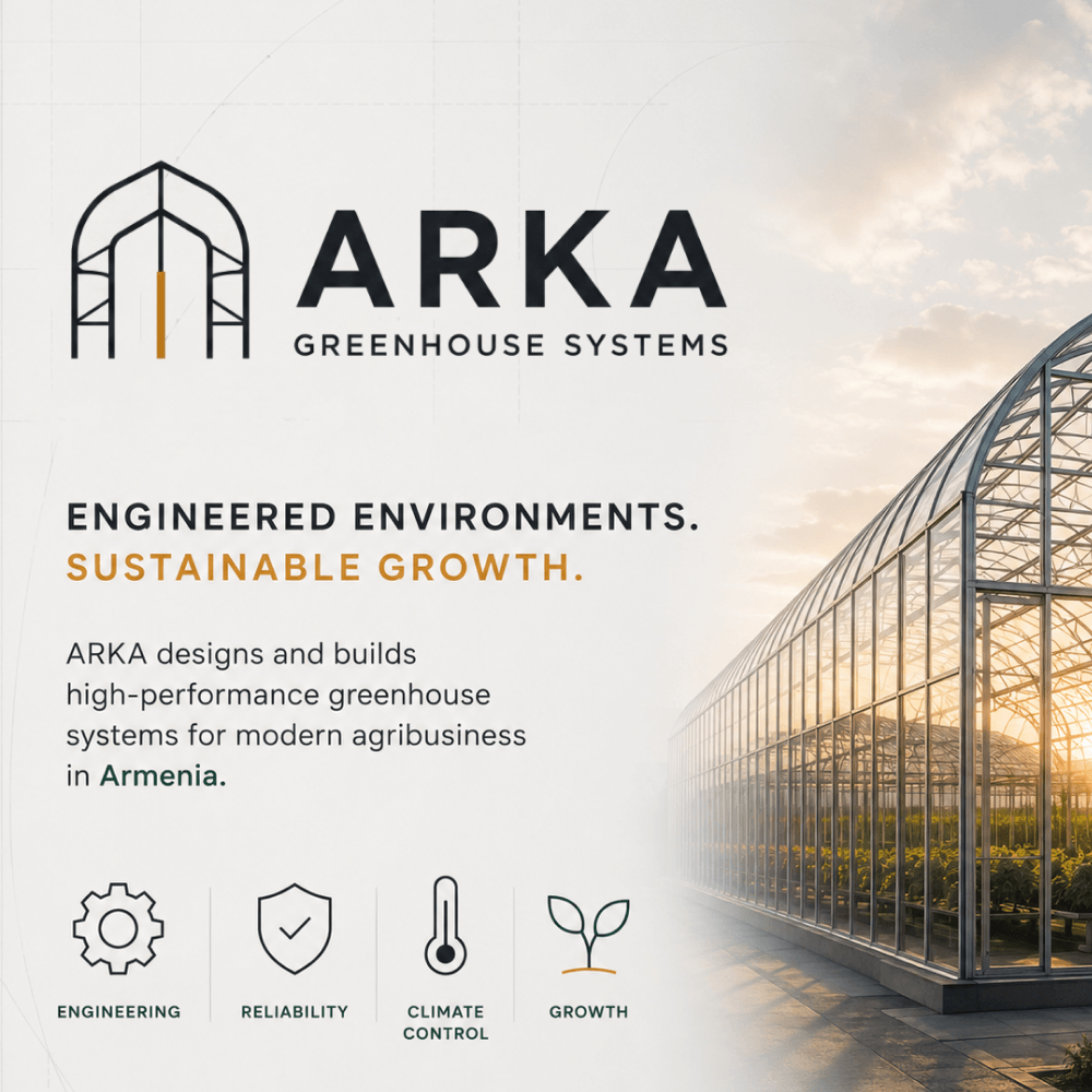 ARKA Greenhouse Systems: фотография реализованного проекта 1