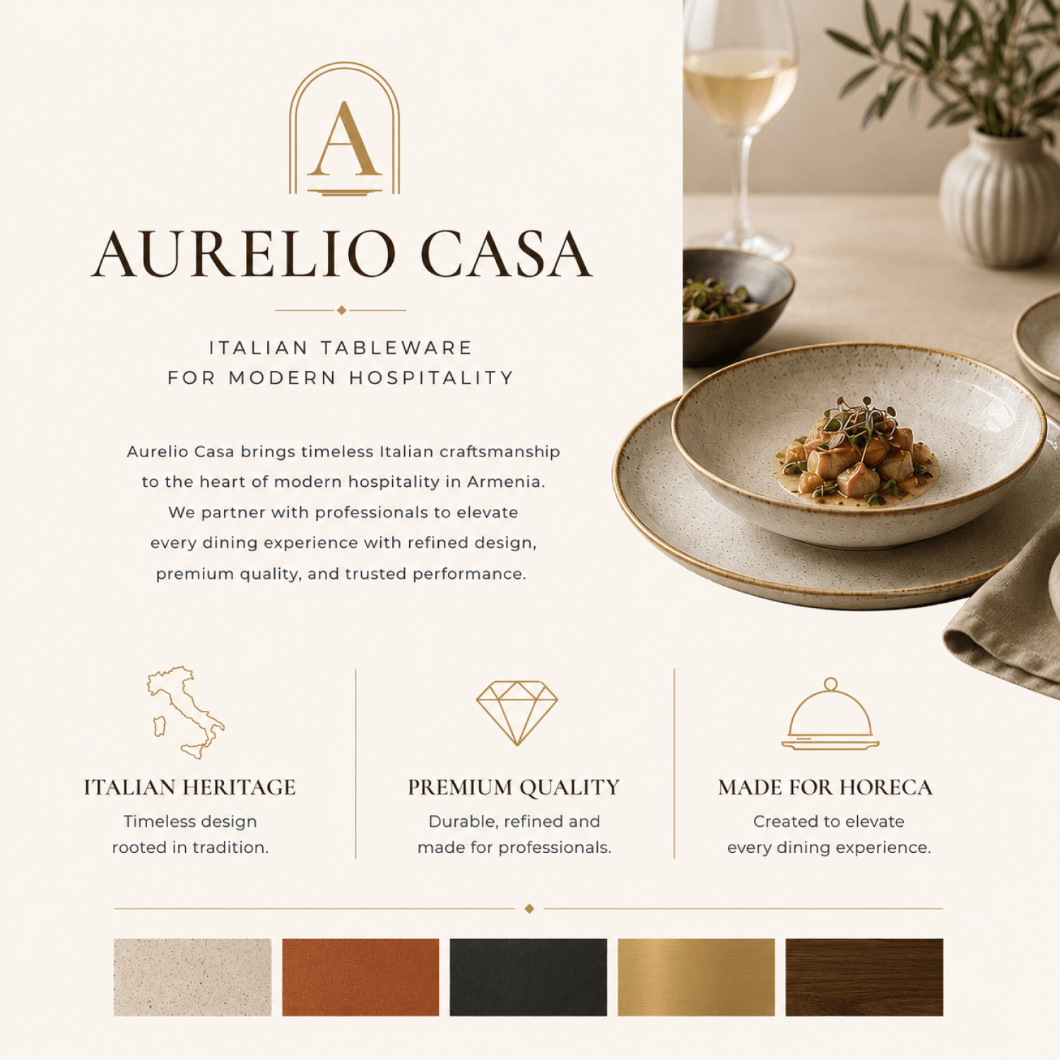 Брендинг и дизайн для AURELIO CASA: фотография реализованного проекта 3